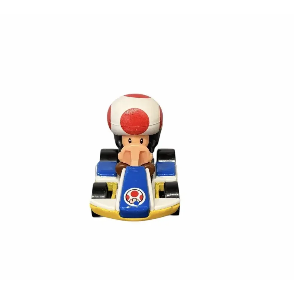 Mario Kart Hot Wheels Toad Standard Kart Die-Cast Car 2.25